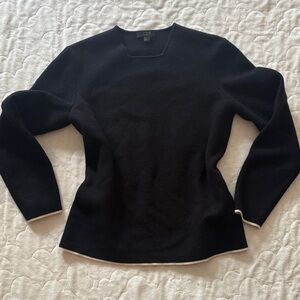 COS Black Crew Neck Sweater